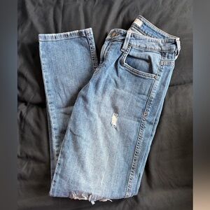 Guess Women's Straight Leg Blue Jeans